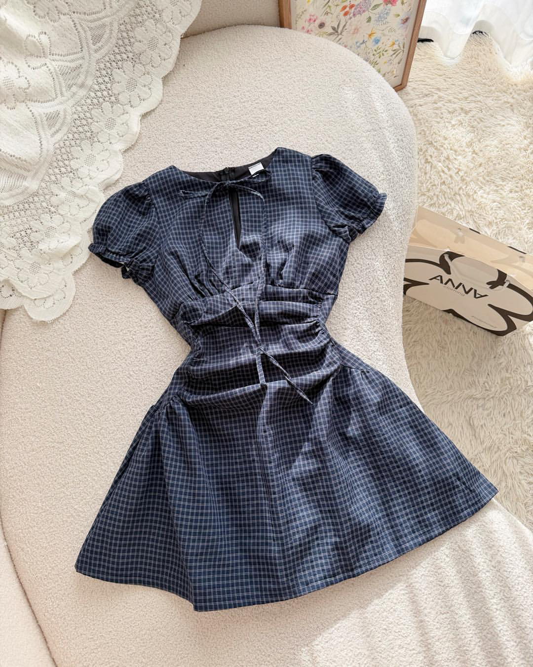 Navy Grace Dress