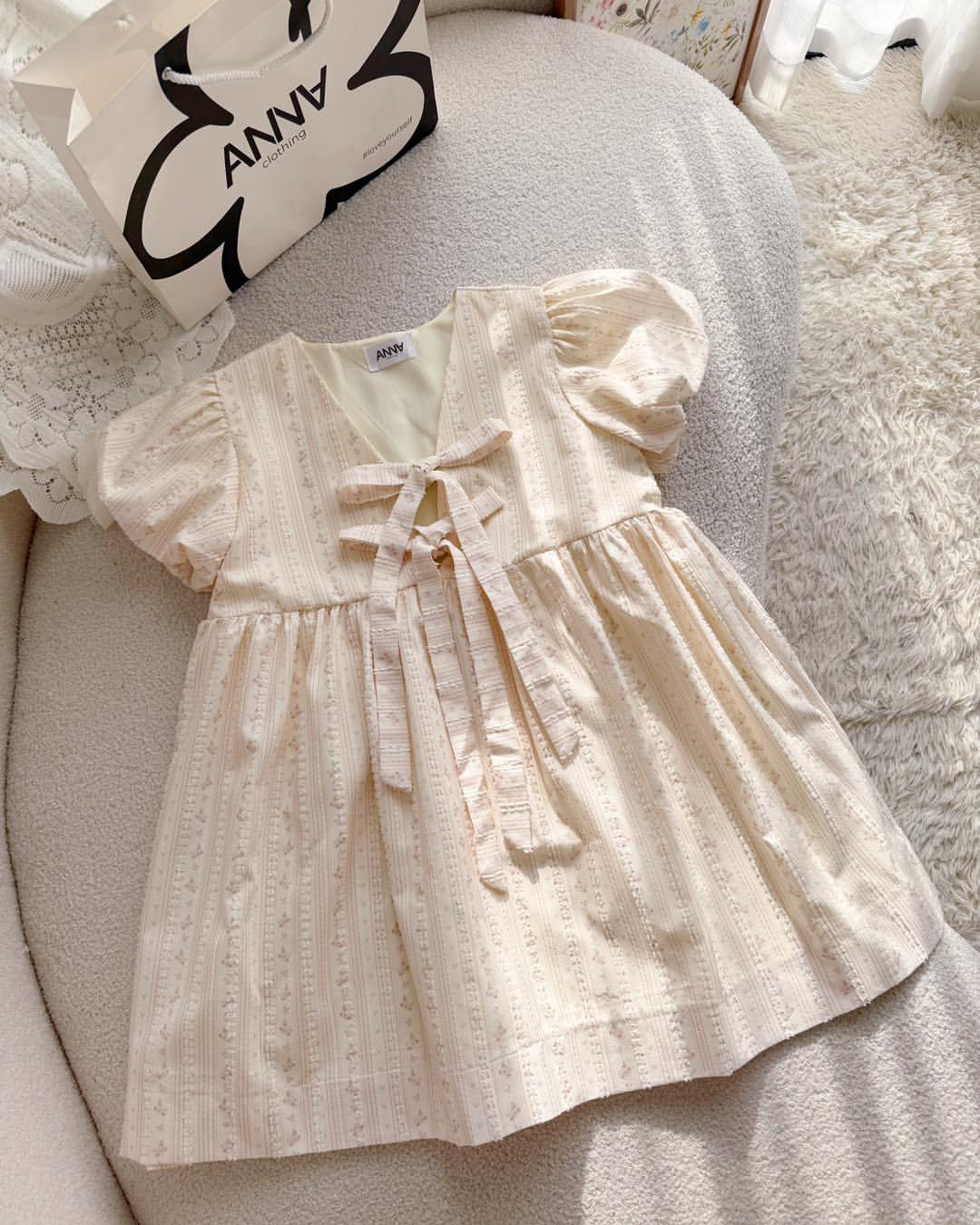 Rosé Lace Dress