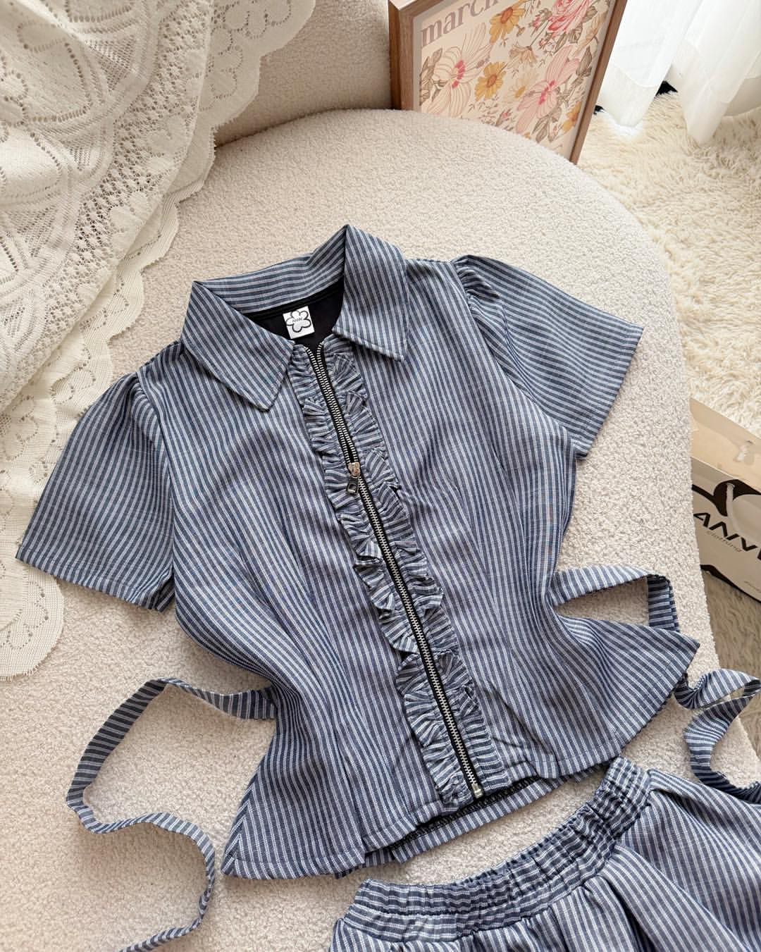 Claire Stripe Set