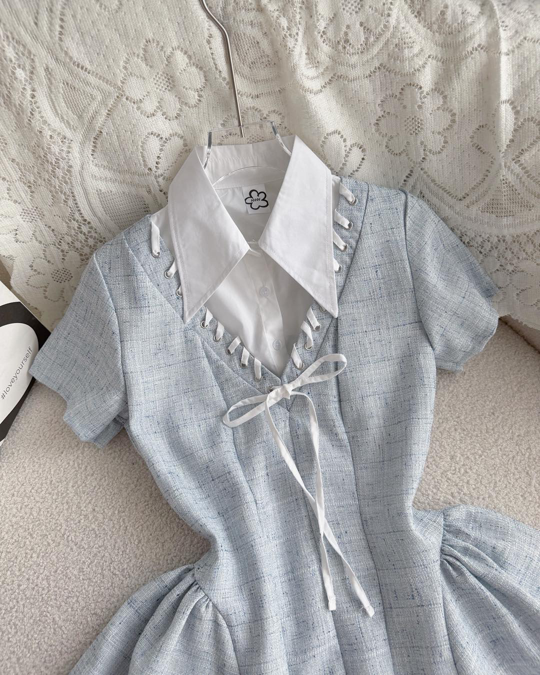Celeste Ribbon Dress