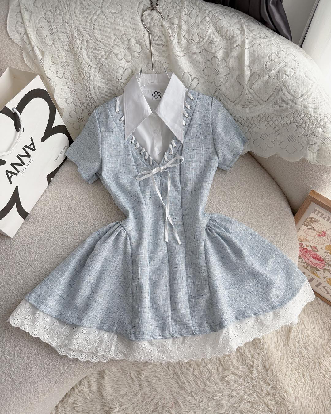 Celeste Ribbon Dress