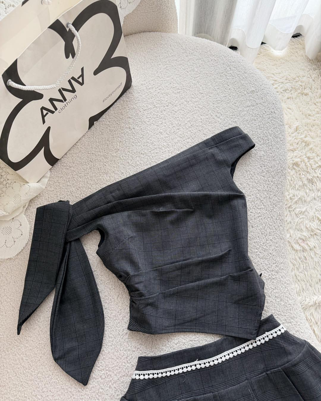 Noir Check Set