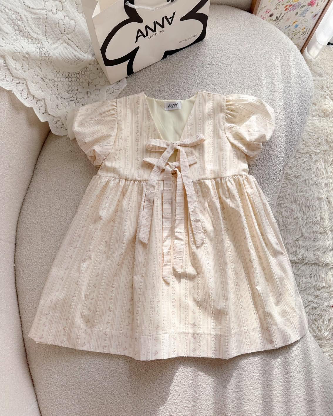 Rosé Lace Dress